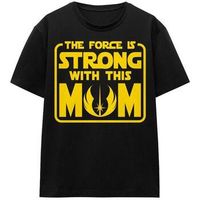 disney tops y camisetas force is strong with mum para mujer