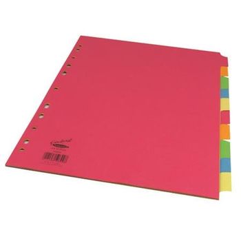 Concord Bright Subject Divider 10-Part