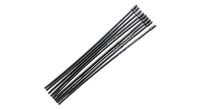carcasa de cambio trasero flexible de 240x4 mm jagwire  10 piezas  negro
