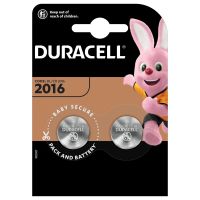duracell pack 2 pilas de boton litio cr 2016 3v