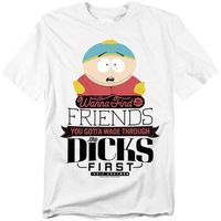 south park camiseta wade through dicks para mujer