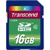 transcend ts16gsdhc4 16gb sdhc clase 4 memoria fla