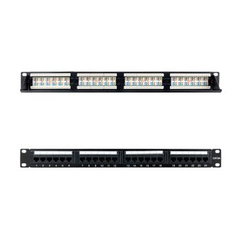 Nanocable 10.21.4124 Panel de Parcheo 24 Puertos Cat 6 UTP 1U