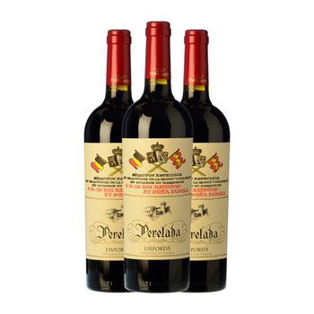 Perelada Vino Tinto Reina Fabiola Empordà Reserva 75 Cl 14.5% Vol. (pack De 3 Unidades)