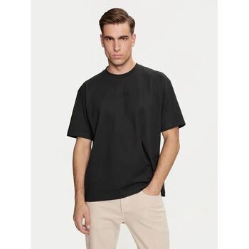 Guess Camiseta M4YI44 K8FQ4 LOGO EMB TEE-A996 JET BLACK para hombre