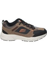 zapatillas para hombre skechers relaxed fit oak canyon verketta 51893-chbk marron 45