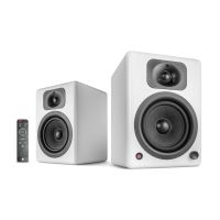 altavoces wavemaster two neo de estanteria bluetooth y toslink 60 w blancos
