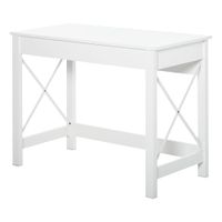 mesa de escritorio 105x50x76 cm blanco