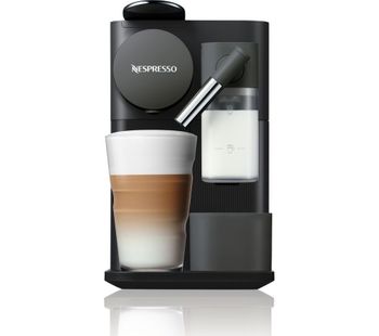 by De'Longhi Lattissima One EN500.BK Coffee Machine - Black, Black