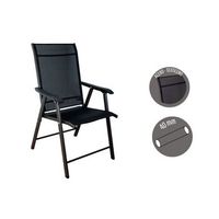 hamaca camping 57x67x94cm color negra
