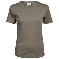 tee jays camiseta interlock para mujer