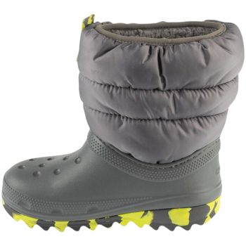 Crocs Descansos Classic Neo Puff Boot Kids para niño