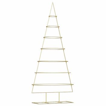 Árbol De Navidad | Decoraciones De Navidad De Metal Con Soporte Dorado 209 Cm