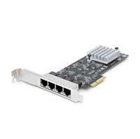 4-port nbase-t 25gbps pcie network card
