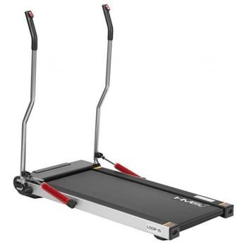 Cinta De Correr Eléctrica Hms Loop15 Para Marcha Nórdica 0,5-6 Km, Gris