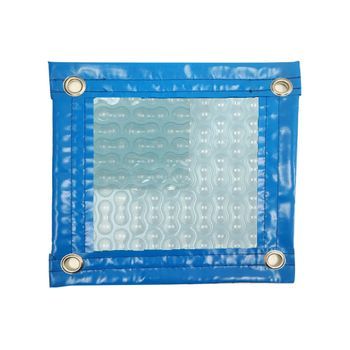 Cobertor Solar/manta Térmica De 500 Micras Solar Energy Con Refuerzo En Todo El Contorno De 12 X 5.5m.