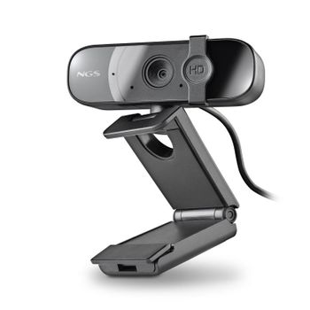 NGS XPRESSCAM 1080HD Webcam para PC FullHD 1080p USB 2.0 con Micrófono Incorporado
