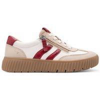 tamaris zapatillas deportiva 83729 piel beig para mujer
