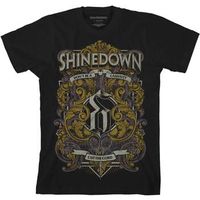 shinedown tops y camisetas ornamental scissors para hombre