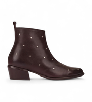 wonders para mujer d-2002 botines de piel fei 02 marron 37 3 a 5cm cremallera casual