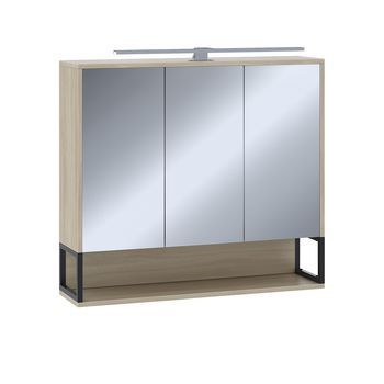 Armario Con Espejo De Baño Vionna 80 X 71.5 Cm Con Luz Led Vicco
