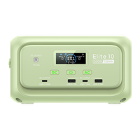 bluetti elite 10 mini power station 128wh salida ca 200w ups 10ms carga solar rapida para camping viajes y respaldo