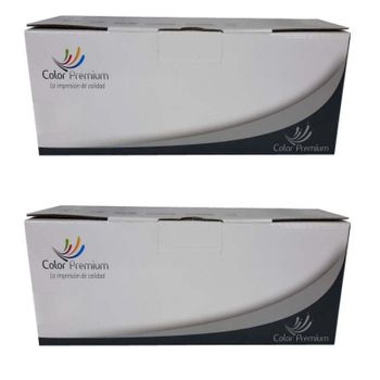 Color Premium Tóner Compatible con Brother TN2510XL Pack 2 Unidades