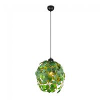 lampara colgante leavy verde