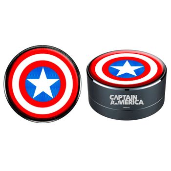 Altavoz portatil inalambrico capitan america marvel