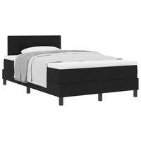 cama tapizada 193x120x88 cm  - negro