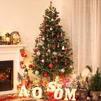 Árbol De Navidad Artificial De Pvc Pe Metal Homcom Ø90x180 Cm-verde
