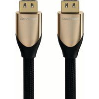 sandstrom s3hdm315 hdmi cable with ethernet - 3 m gold