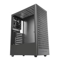 mars gaming mc-t800 caja atx 4 ventiladores fdb frontal mesh cristal templado usb-c negro