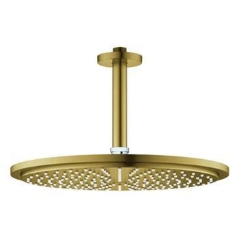 Ducha De Techo Grohe Rainshower Cosmopolitan 310 Con Brazo 142 Mm, 1 Chorro Gold, 26067gn0