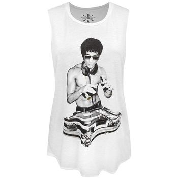 Bna78 Camiseta tirantes Gung Fu Scratch para mujer