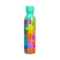 botella termo 75 cl  multicolor silicona  28 x  68 cm x 7 cm