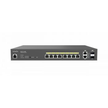 EnGenius Cloud ECS1112FP Switch 8 Puertos Gigabit + 2 SFP+