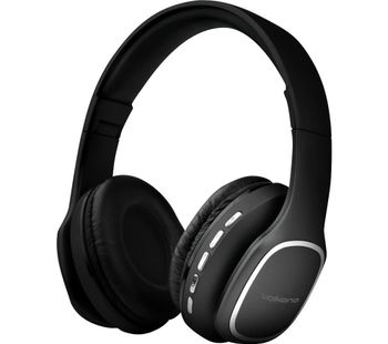 VOLKANO Phonic VK-2002-BK Wireless Bluetooth Headphones - Black, Black