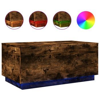 Mesa De Centro 50x90x40 Cm Madera - Marrón