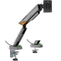 soporte de mesa gaming aisens dt49tsrrgb-347 rgb giratorioinclinable 16kg vesa