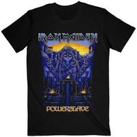 iron maiden camiseta manga larga dark ink powerslaves para mujer