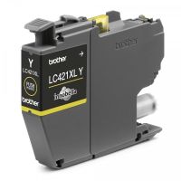 cartucho de tinta brother lc421xly amarillo alto rendimiento xl