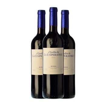 Hernáiz Vino Tinto El Jardín De La Emperatriz Tinto Rioja Roble 75 Cl 14% Vol. (pack De 3 Unidades)