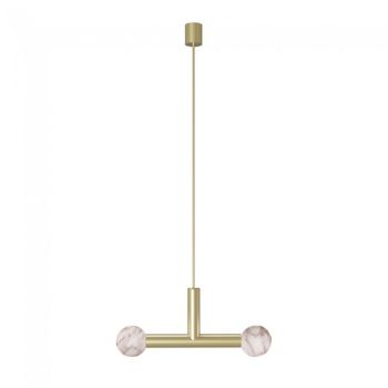 Lámpara colgante rigoberta trio alabastro (3 luces)