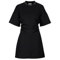 calvin klein jeans vestido ss logo rib interlock t-shirtdr para mujer