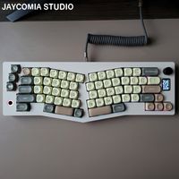 teclas morandi tinte de 5 caras perfil sub moa esdekrfr abnt2 brasil para teclado mecanico con diseno iso 7u alice