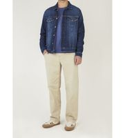 pepe jeans para hombre pm2084540 pantalon loose tapered helix beige 3230 casual algodon