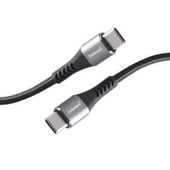 Cable USB-C Intenso C315C 1,5 m carga rápida 60 W negro