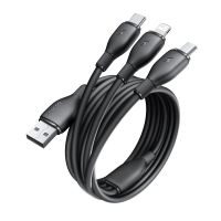 cable baseus fast speed series 35a usb-a a microipusb-ccarga rapidatransmision de datoslinea de cobre estanado de