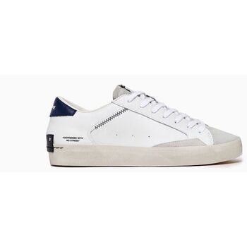 Crime London Deportivas Moda DISTRESSED 17004PP6-WHITE BLU para hombre